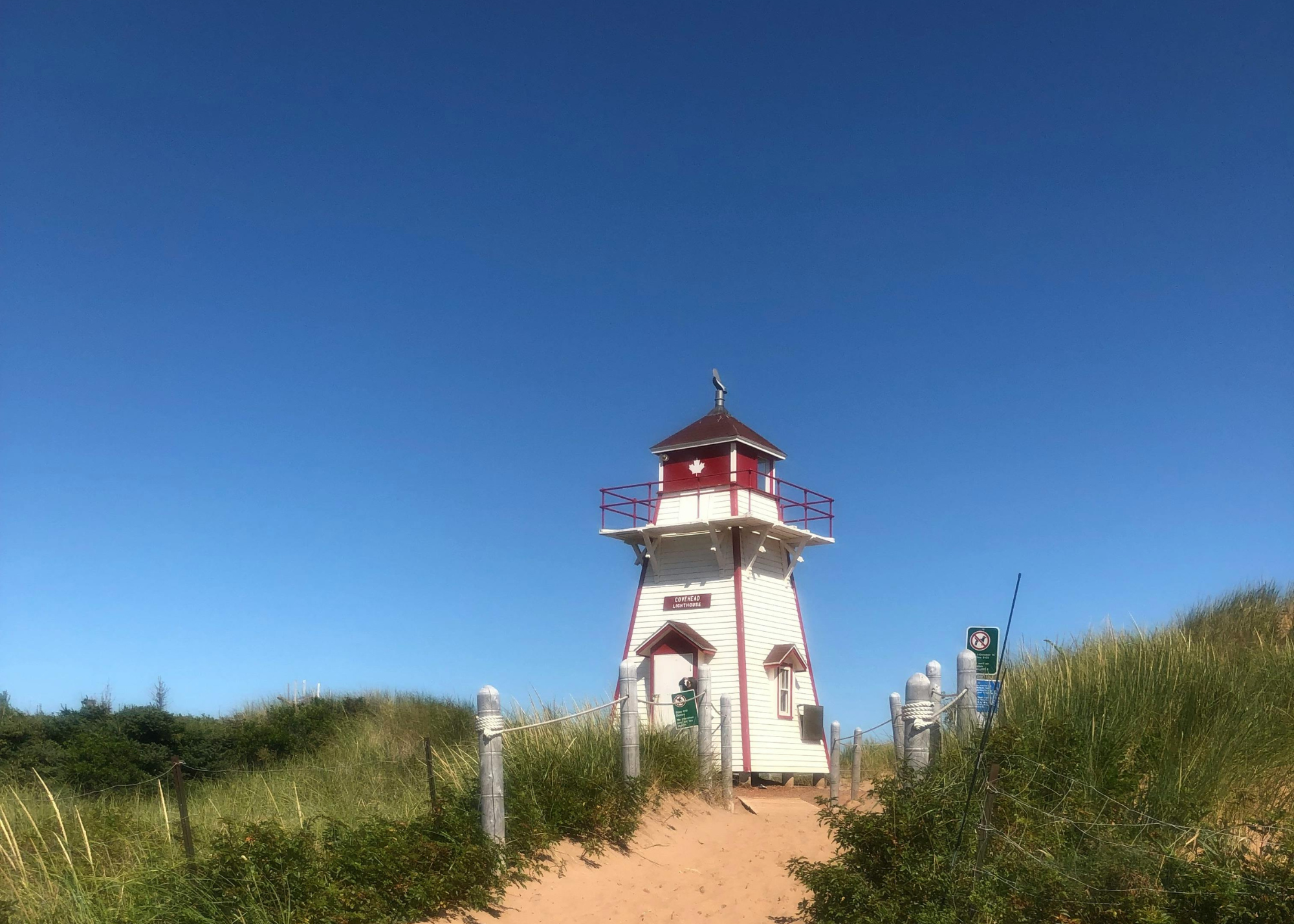 Covehead Lighthouse on Prince Edward Island